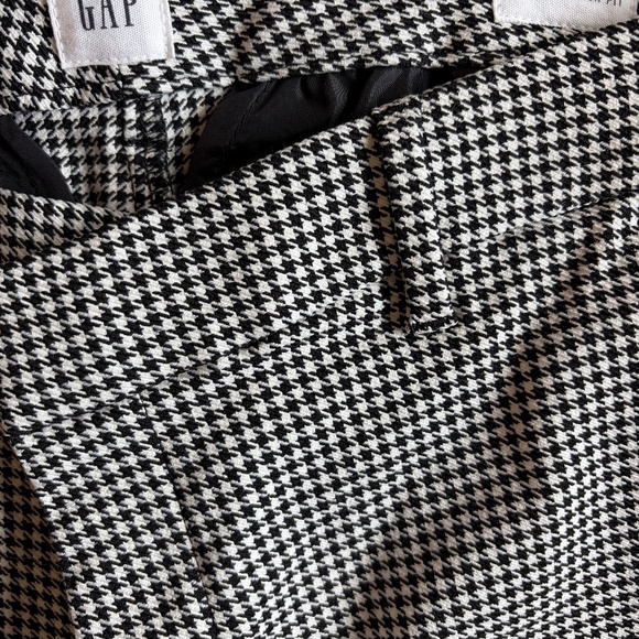 GAP Houndstooth Kick-Flare Trousers | Size 12 NWOT - Picture 3 of 8